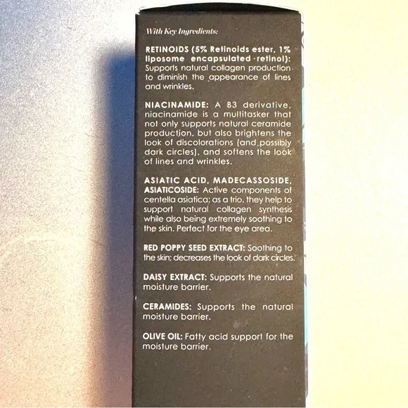 Sunday Riley 5 Stars Retinoid + Niacinamide Eye Serum - Blue and White - Picture 3 of 5